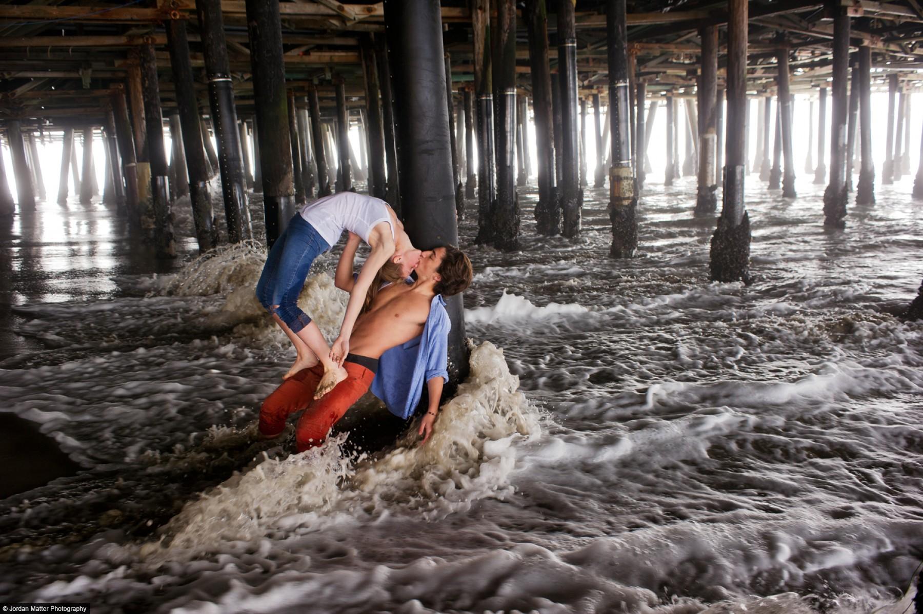 Santa Monica, CA - Jill Wilson and Jacob Jonas